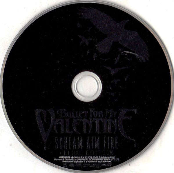 BULLET FOR MY VALENTINE Scream Aim Fire CD+DVD