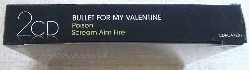 BULLET FOR MY VALENTINE The Poison / Scream Aim Fire BOX SET Cat# CDRCA7281