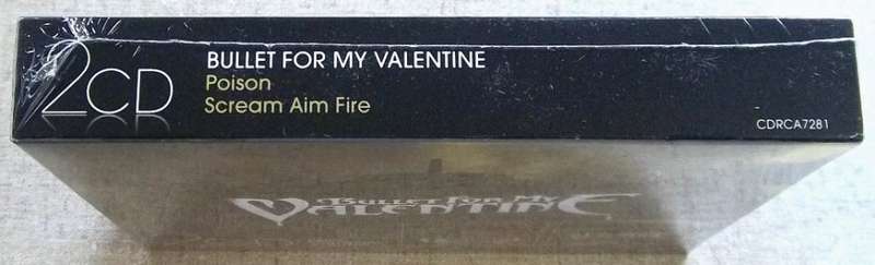 BULLET FOR MY VALENTINE The Poison / Scream Aim Fire BOX SET Cat# CDRCA7281