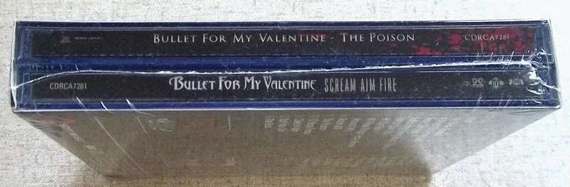 BULLET FOR MY VALENTINE The Poison / Scream Aim Fire BOX SET Cat# CDRCA7281