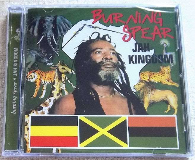BURNING SPEAR Jah Kingdom SOUTH AFRICA Cat# BUDCD 1190