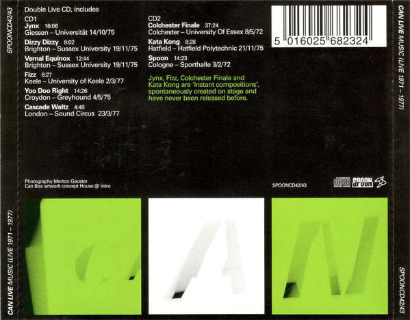 CAN Can Live Music (Live 1971-1977)