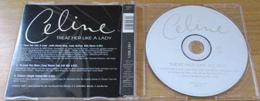 CELINE DION Treat Her Like A Lady SOUTH AFRICA Cat# CDSIN320