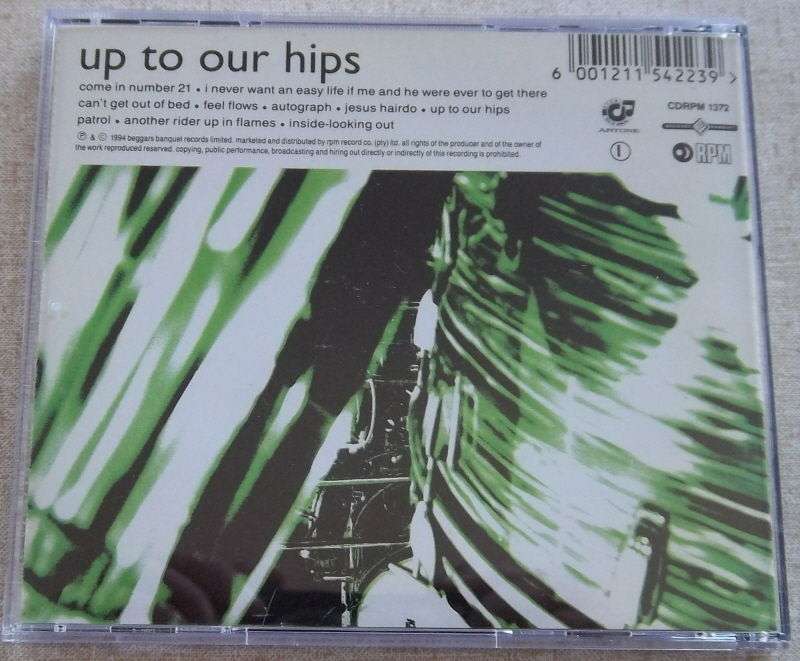 THE CHARLATANS Up to Our Hips South African Pressing Catalogue# CDRPM 1372