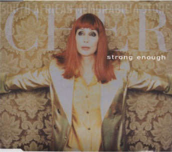CHER Strong Enough South African CD Single