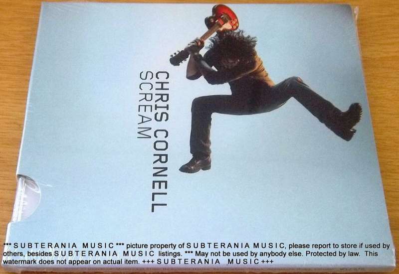 CHRIS CORNELL Scream [Slidepack] SOUTH AFRICA Cat# SLIDECD58 [sealed]