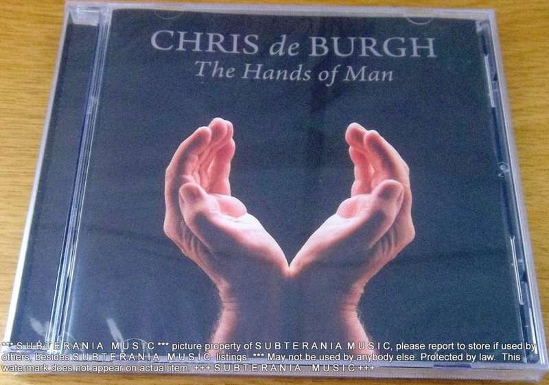 CHRIS DE BURGH The Hands of Man SOUTH AFRICA Cat# CDJUST722 [sealed]