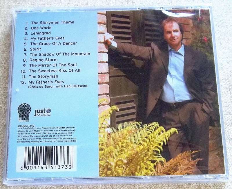 CHRIS DE BURGH The Storyman SOUTH AFRICA Cat# CDJUST 342 [sealed]