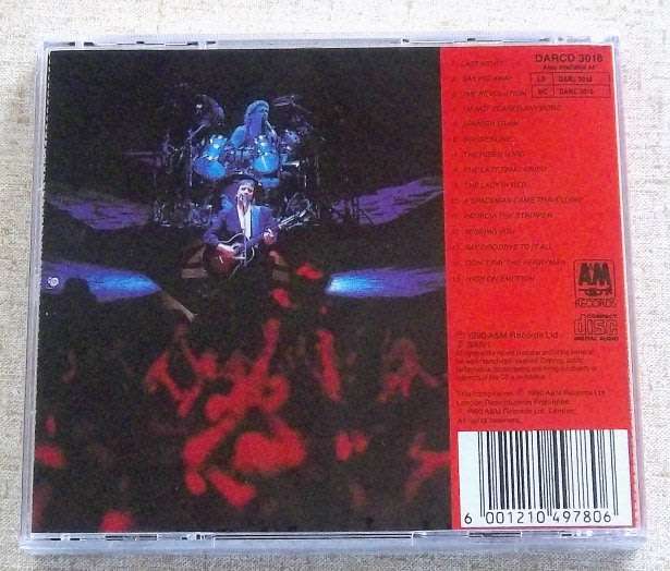 CHRIS DE BURGH Live High On Emotion SOUTH AFRICA Cat# DARCD 3018 [sealed]