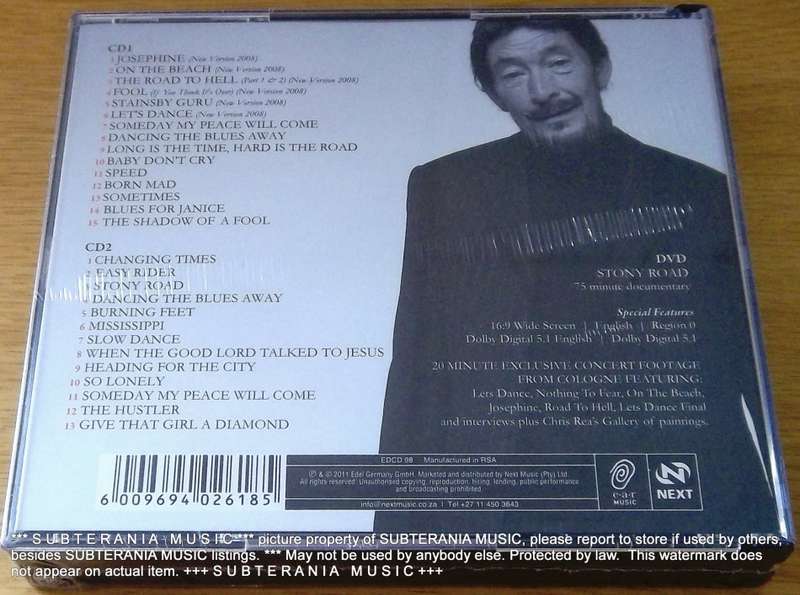 CHRIS REA Fool If You Think Its Over The Definitive Collection 2CD+DVD [sealed]