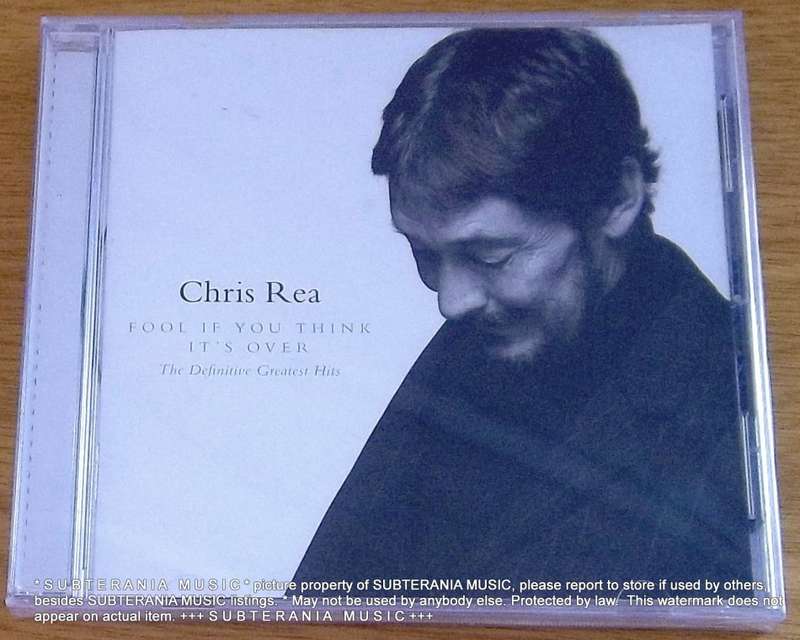CHRIS REA Fool If You Think Its Over The Definitive Greatest Hits SOUTH AFRICA [sealed]