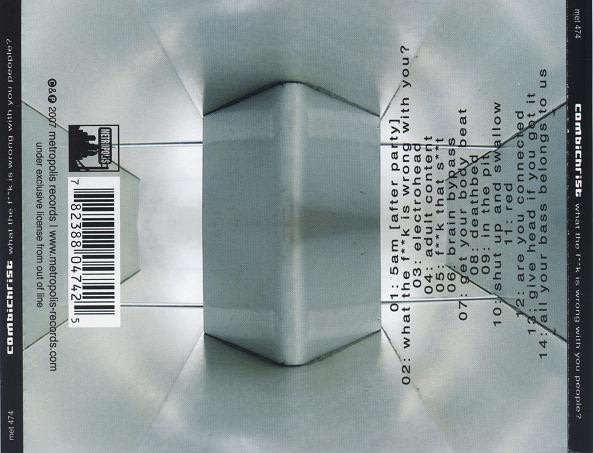 COMBICHRIST What The F**k Is Wrong With You People? CD