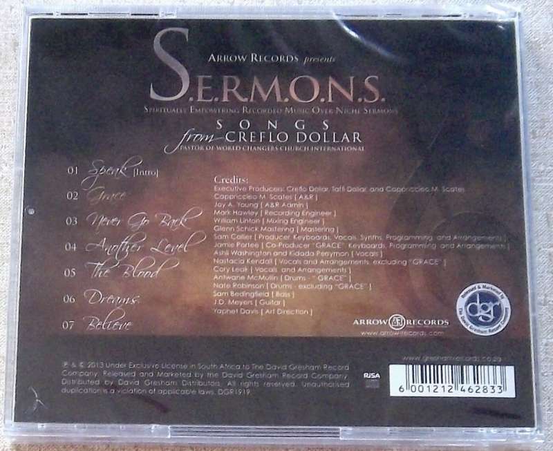 CREFLO DOLLAR Sermons SOUTH AFRICA Cat# DGR1919