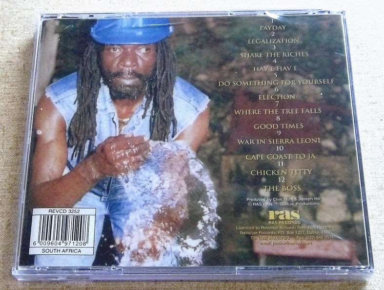 CULTURE Payday SOUTH AFRICA Cat# REVCD3252