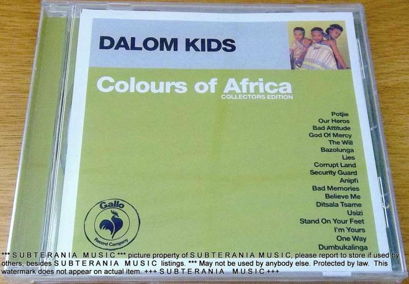 DALOM KIDS Colours of Africa SOUTH AFRICA Cat# CDPS 298