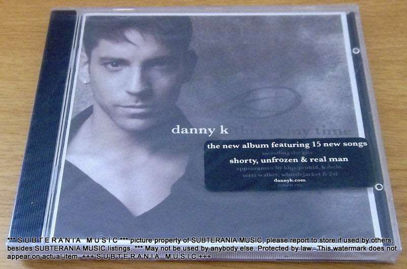 DANNY K This Is My Time SOUTH AFRICA Cat# CDRPM 1955