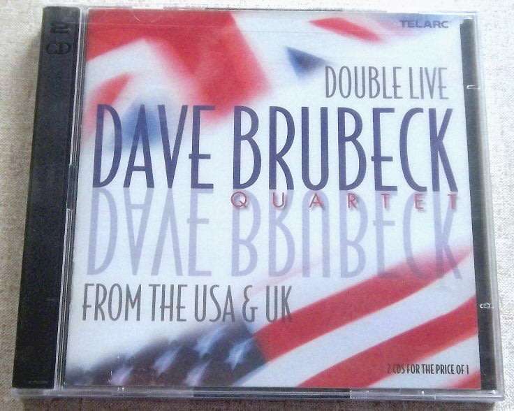 THE DAVE BRUBECK QUARTET Double Live From The USA & UK Double CD