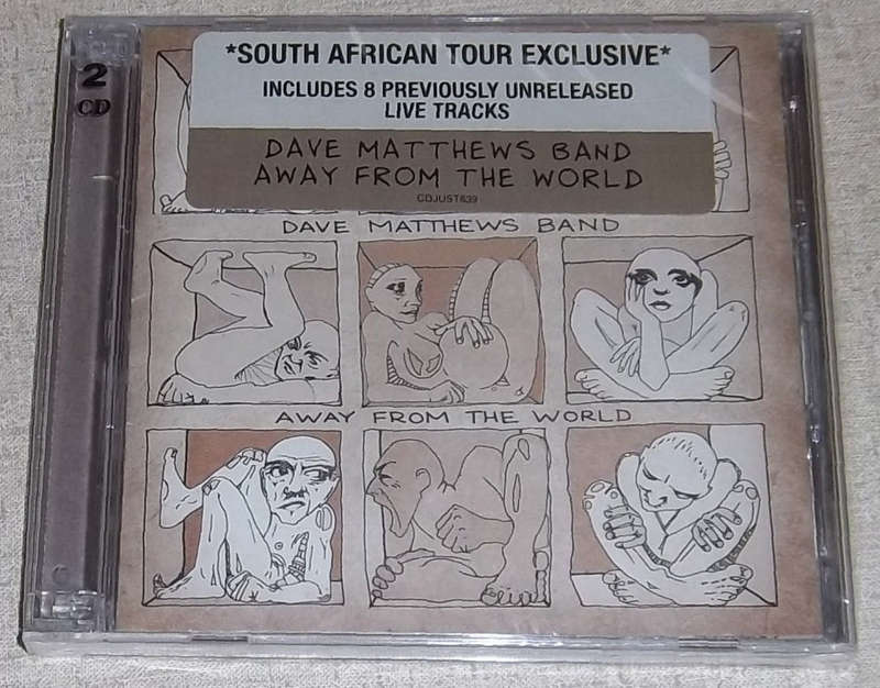 DAVE MATTHEWS BAND Away From The World (SA Tour Edition) SOUTH AFRICA + Live CD