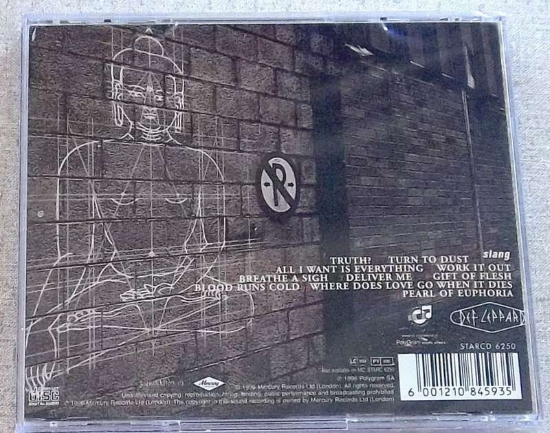 DEF LEPPARD Slang CD South African release [VG+]
