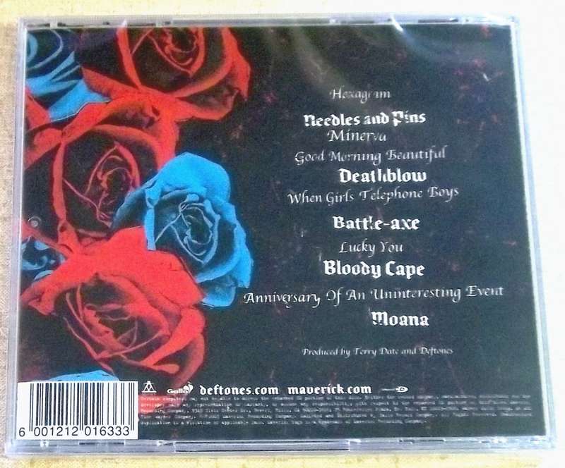 DEFTONES Deftones SOUTH AFRICA Cat# WBCD 2044