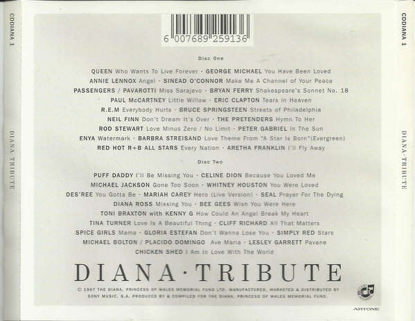 DIANA TRIBUTE 2xCD