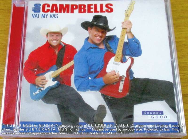 DIE CAMPBELLS Vat My Vas CD SOUTH AFRICA Cat# SELBCD603
