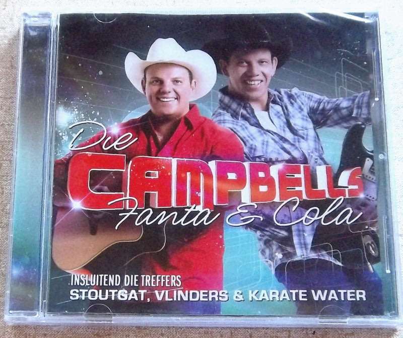 DIE CAMPBELLS Fanta & Cola CD SOUTH AFRICA Cat# CDJUKE84
