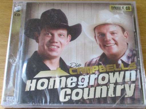 DIE CAMPBELLS Homegrown Country SOUTH AFRICA Cat# CDJUKE116