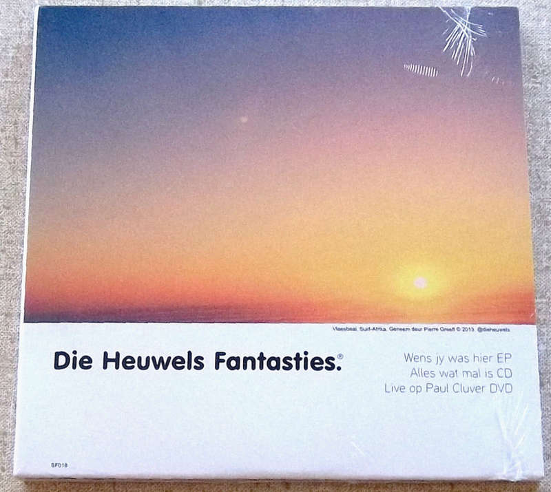 DIE HEUWELS FANTASTIES Ek Wens Jy Was Hier CD / DVD Combo Incl Alles Wat Mal Is
