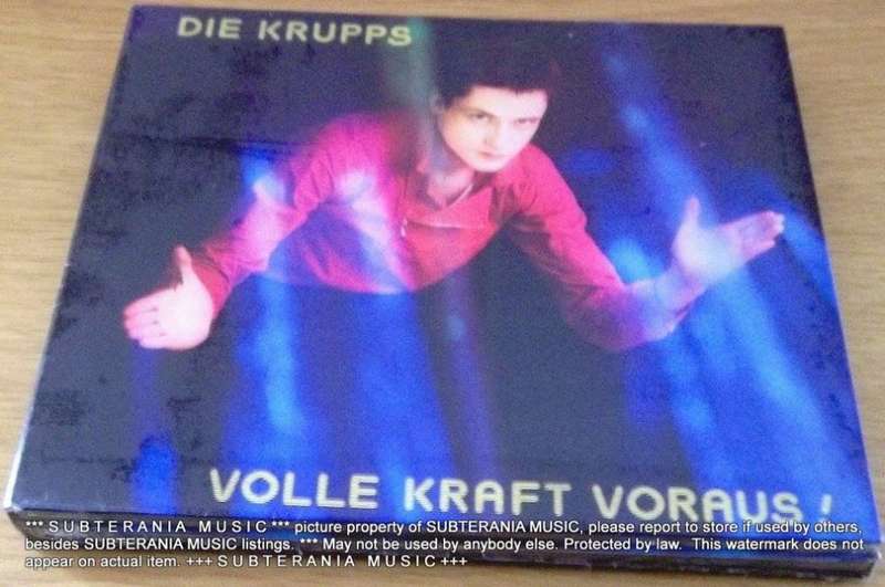 DIE KRUPPS Volle Kraft Voraus ! Double Digipak includes original and remixed Alternative album