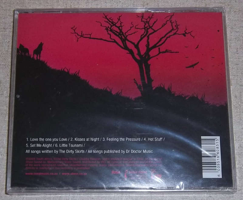 THE DIRTY SKIRTS Debut EP SOUTH AFRICA Cat# SEED 122