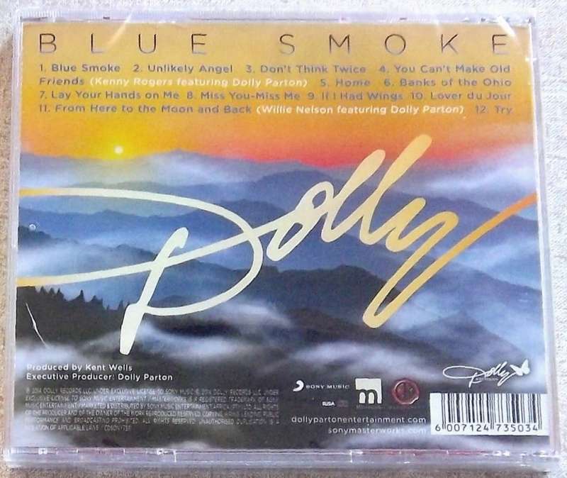 DOLLY PARTON Blue Smoke SOUTH AFRICA Cat# CDSONY7551 *Sealed*