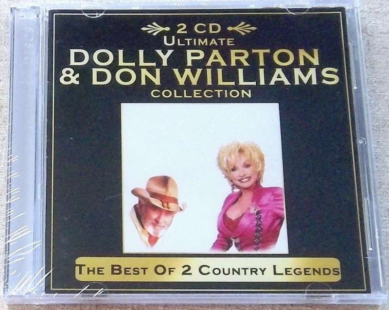 DOLLY PARTON DON WILLIAMS Ultimate Collection BLACK SOUTH AFRICA Cat#SSDB 655