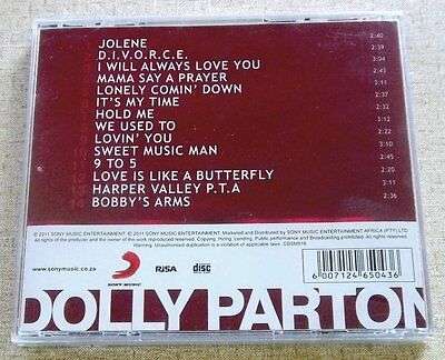 DOLLY PARTON 14 Great Hits SOUTH AFRICA Cat# CDSM516
