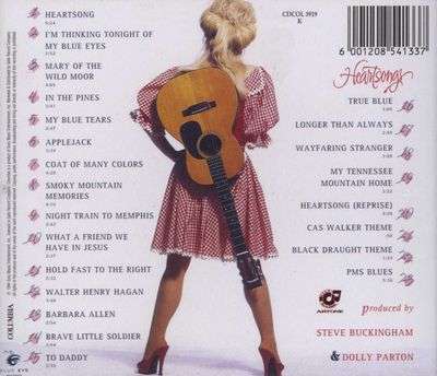 DOLLY PARTON Heartsongs - Live From Home CD