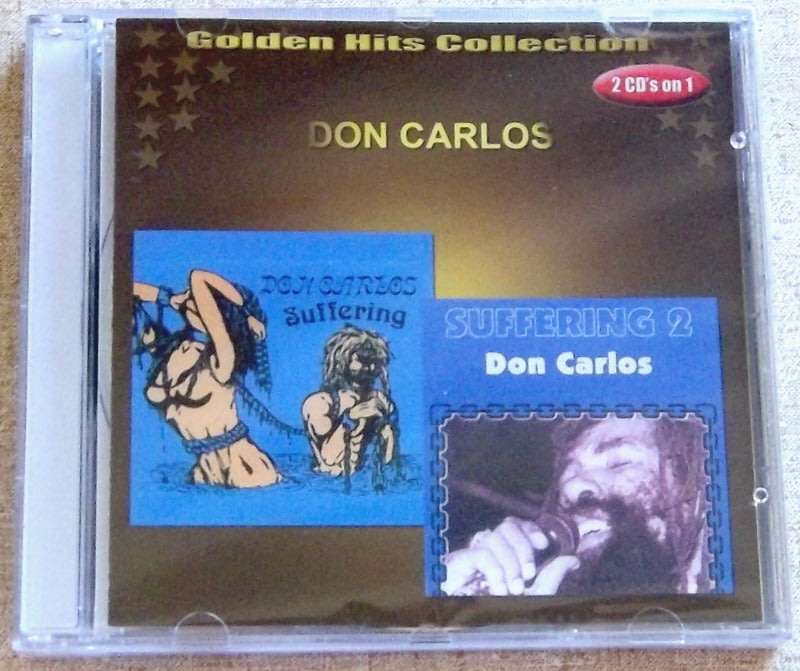 DON CARLOS Golden Hits Collection Suffering + Suffering 2 SOUTH AFRICA CDBOSS012