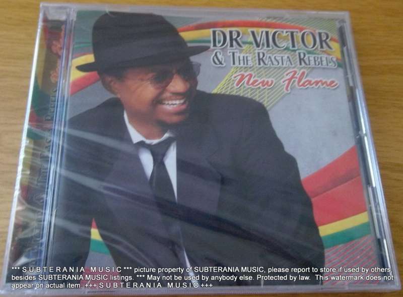 DR VICTOR & THE RASTA REBELS New Flame SOUTH AFRICA Cat# CSRCD903