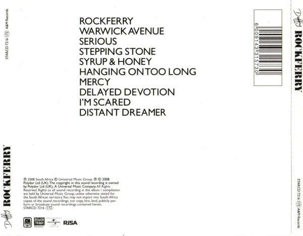 DUFFY Rockferry CD