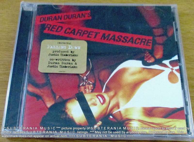 DURAN DURAN Red Carpet Massacre SOUTH AFRICA Cat# CDEPC7025