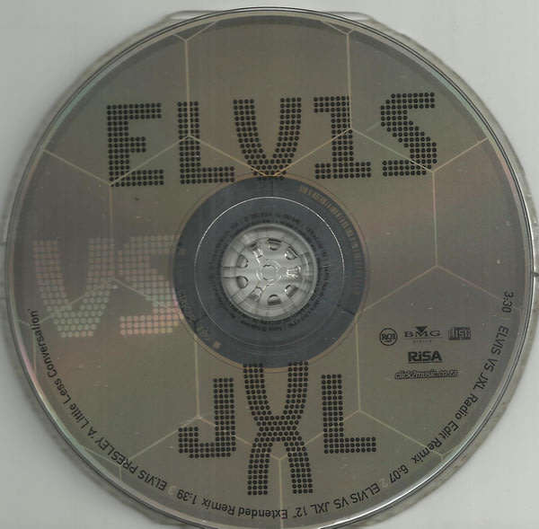 ELVIS VS. Junkie XL A Little Less Conversation CD Single South African Release