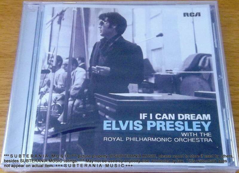ELVIS PRESLEY If I Can Dream with Royal Philharmonic Orchestra SOUTH AFRICA Cat# CDRCA7473