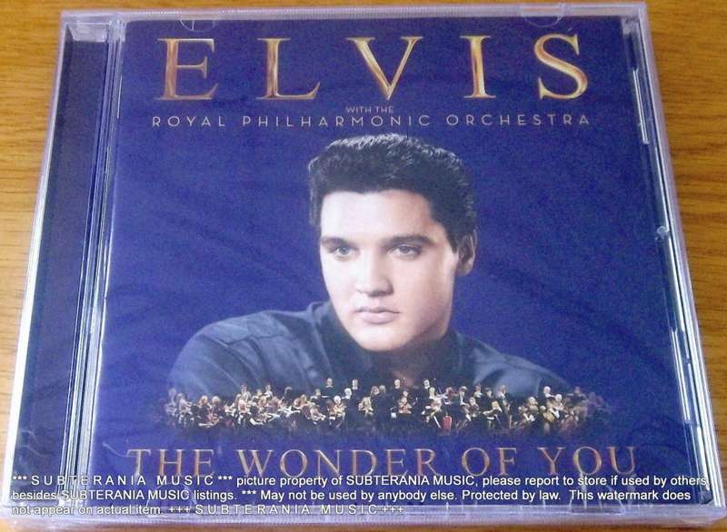 ELVIS PRESLEY The Wonder of You with Royal Philharmonic Orchestra SOUTH AFRICA Cat# CDRCA7516