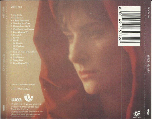 ENYA The Celts South African Issue CD