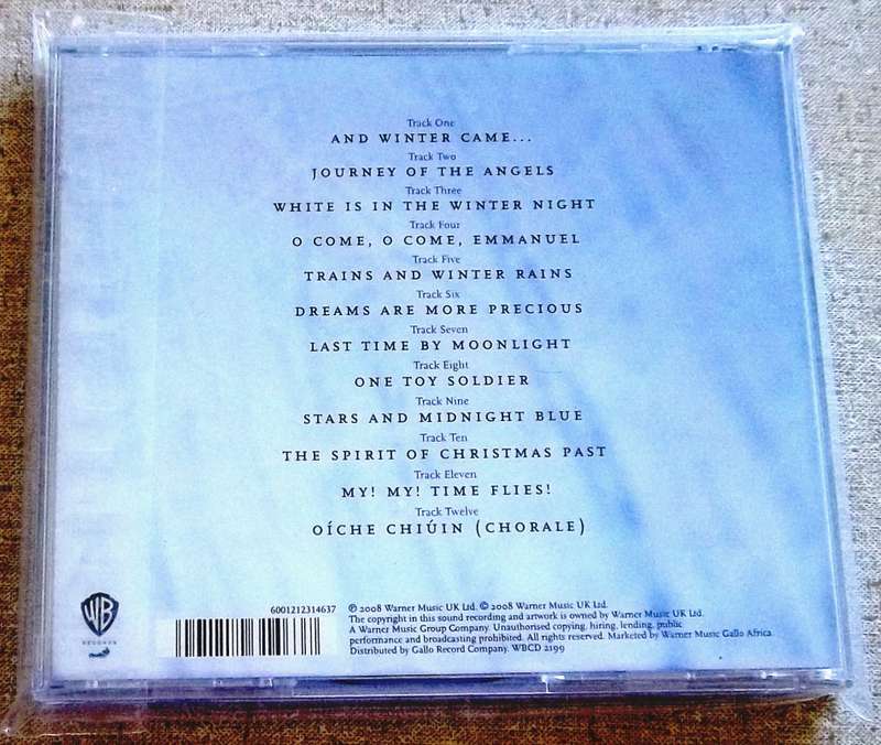 ENYA And Winter Came SOUTH AFRICA Catalogue# WBCD 2199
