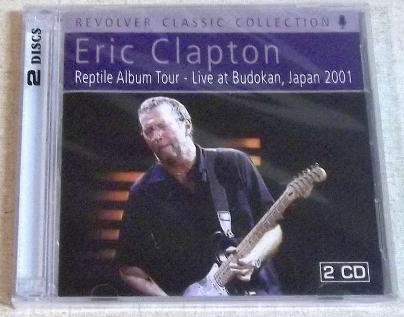 ERIC CLAPTON Reptile Album Tour Live at Budokan Japan 2xCD Cat#REVCDD814