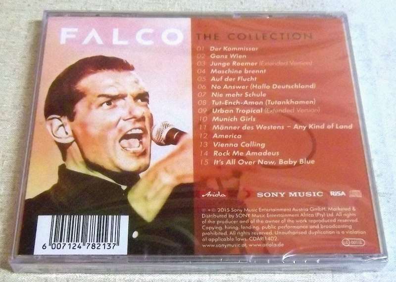 FALCO The Collection SOUTH AFRICA Cat# CDARI1402
