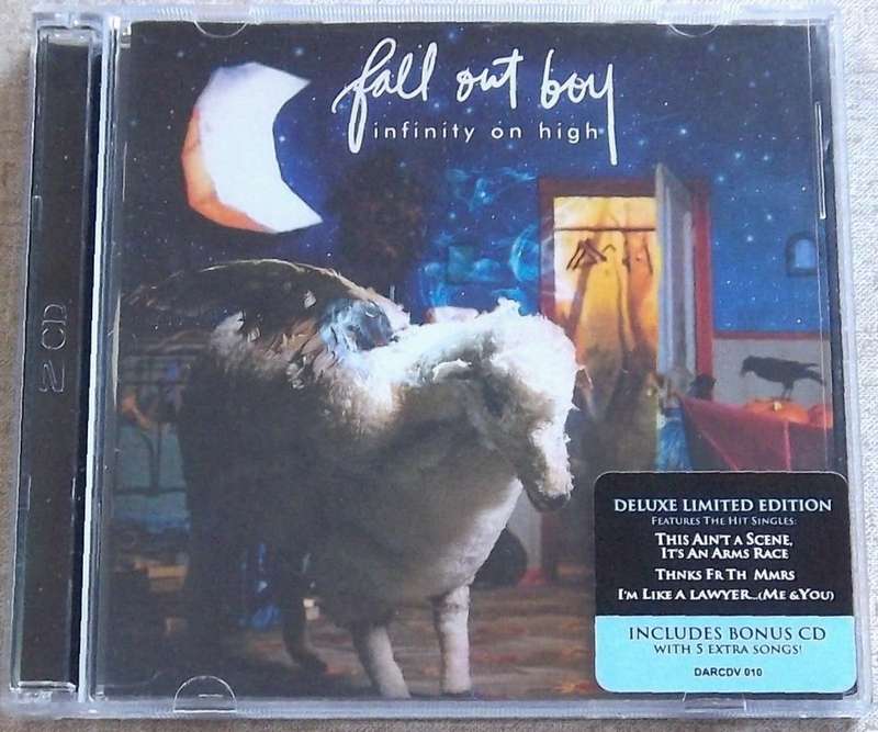 FALL OUT BOY Infinity on High 2CD Deluxe Ltd Edition SOUTH AFRICA Cat# DARCDV010