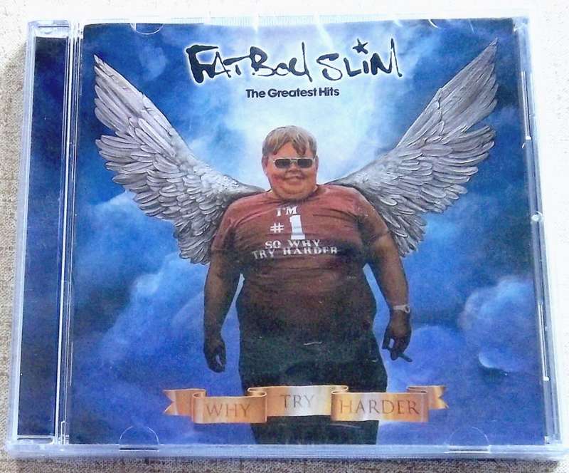 FATBOY SLIM Why Try Harder The Greatest Hits SOUTH AFRICA Cat# CDEPC7121 *sealed