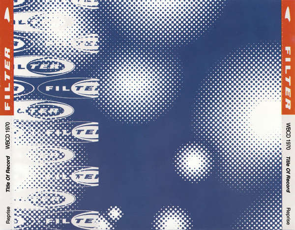 FILTER Title of Record CD South African release