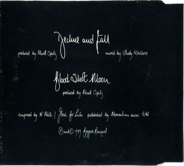 FLESH FOR LULU Decline And Fall CD Single